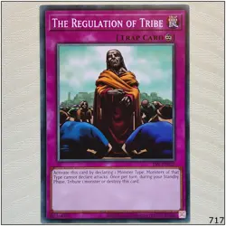 The Regulation of Tribe - PSV-EN027 - Common Unlimited Yugioh - Image 1