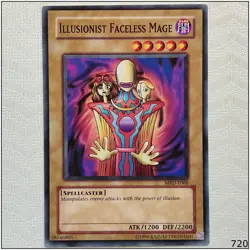 Illusionist Faceless Mage - MRD-E068 - Common Unlimited Yugioh - Image 1
