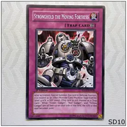 Stronghold the Moving Fortress - SD10-EN031 - Common 1st Edition Yugioh - Image 1