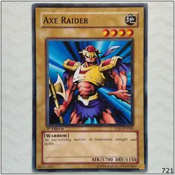 Axe Raider - 5DS1-EN003 - Common 1st Edition Yugioh - Image 1