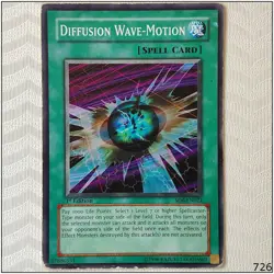 Diffusion Wave-Motion - SD6-EN024 - Common 1st Edition Yugioh - Image 1