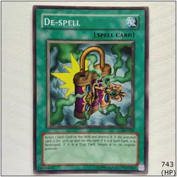 De-Spell - SKE-028 - Common Unlimited Yugioh - Image 1