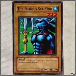 The Furious Sea King - LOB-033 - Common Unlimited Yugioh - Image 1