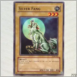 Silver Fang - LOB-010 - Common Unlimited Yugioh - Image 1