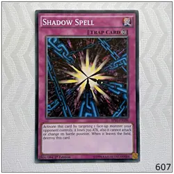 Shadow Spell - BP03-EN198 - Common 1st Edition Yugioh - Image 1