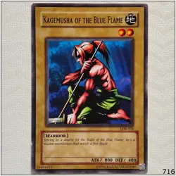 Kagemusha of the Blue Flame - LOB-028 - Common Unlimited Yugioh - Image 1