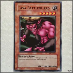 Lava Battleguard - MRD-E115 - Common Unlimited Yugioh - Image 1