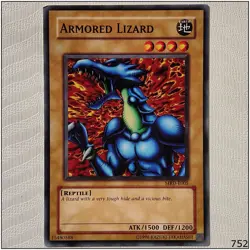 Armored Lizard - MRD-E005 - Common Unlimited Yugioh - Image 1