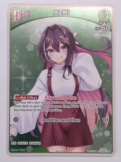 hololive Official Card Game EN AZKi hSD01-009 FOIL PROMO Alternate Art - Image 1