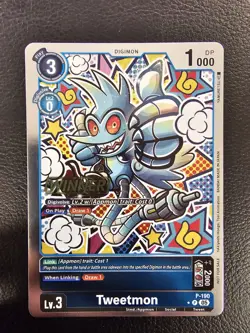 Digimon Card Game - Tweetmon - Promo Winner Foil (ENG) P-190 - Image 1