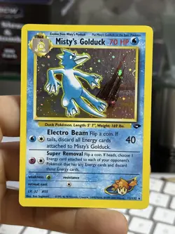 Misty's Golduck 12/132 Gym Challenge 2000 Holo Rare WOTC Pokemon Card TCG - Image 3