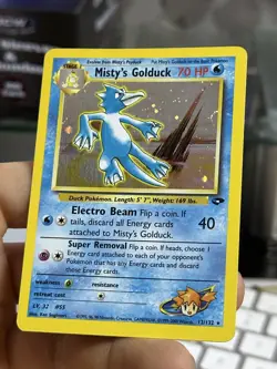 Misty's Golduck 12/132 Gym Challenge 2000 Holo Rare WOTC Pokemon Card TCG - Image 4