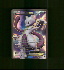 Custom HOLO Mewtwo Card Mewtwo EX Card READ DESCRIPTION BELOW - Image 1
