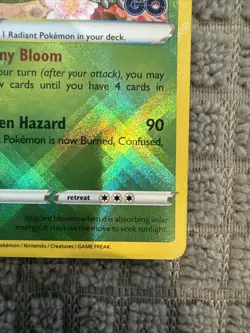 Pokemon Go Radiant Venusaur Holo TCG Card 004/078 NM Condition - Image 5