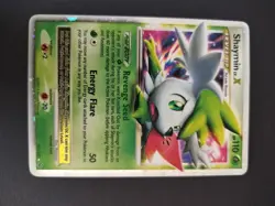 Pokemon TCG Shaymin Land Forme Holo Card LV.X 126/127 Platinum - Image 3