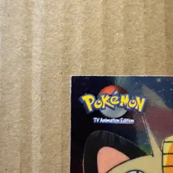 TV11 #52 Meowth Topps Pokemon Trading Card Holo - Image 5