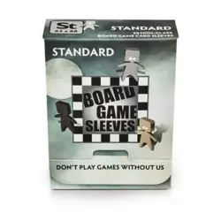 Arcane Tinmen Standard Non-Glare Board Game Card Sleeves 63mm x 88mm White - Image 2