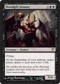 Bloodgift Demon - Light Play MTG Innistrad - Image 1