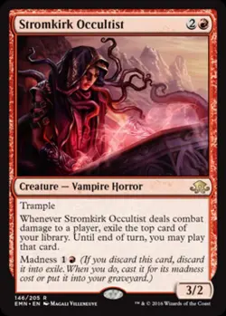 Stromkirk Occultist - Light Play MTG Eldritch Moon - Image 1