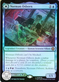 MTG Norman Osborn (39) | NM Foil | Spider-Man (SPM) - Image 1
