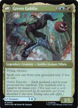 MTG Norman Osborn (39) | NM Foil | Spider-Man (SPM) - Image 3