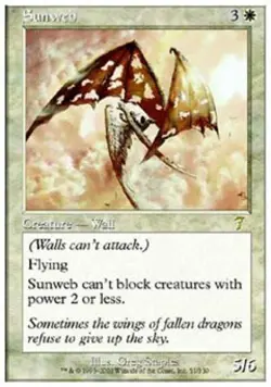 Sunweb - Light Play MTG 7th Edition - Image 1