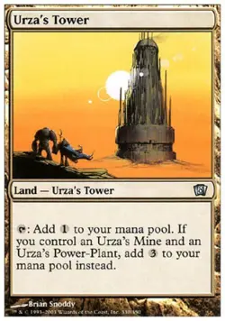 Urza's Tower - Light Play MTG 8th Edition - Image 1