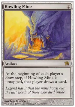 Howling Mine - Light Play MTG 8th Edition - Image 1
