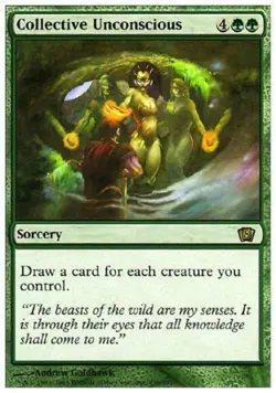 Collective Unconscious - Light Play MTG 8th Edition - Image 1