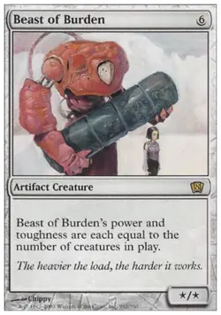 Beast of Burden - Light Play MTG 8th Edition - Image 1