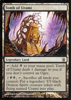 Tomb of Urami - Light Play MTG Saviors of Kamigawa - Image 1