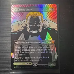 MTG x Marvel's Spider-Man Eddie Brock Venom (0233) (Borderless Foil) - NM / M - Image 3