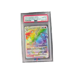 2022 Pokemon Brilliant Stars Charizard VSTAR 174/172 Secret Full Art PSA 10 - Image 1