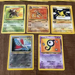 Pokemon Bulk Wotc 77 Card Vintage Lot 1st Edition Rare Shadowless - Image 2