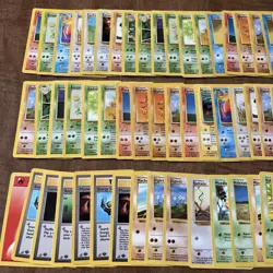 Pokemon Bulk Wotc 77 Card Vintage Lot 1st Edition Rare Shadowless - Image 3