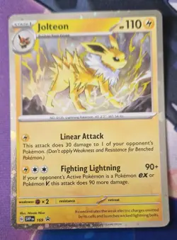 Pokemon TCG: Scarlet & Violet Promo - SVP169 - Jolteon NM-Mint - Image 1