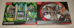 POKEMON TCG Ogerpon ex Premium Collection + Bloodmoon Ursaluna Ex Box. New - Image 1
