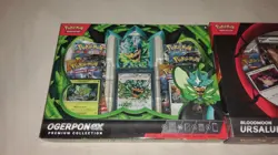 POKEMON TCG Ogerpon ex Premium Collection + Bloodmoon Ursaluna Ex Box. New - Image 2