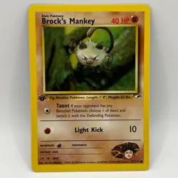 2000 Pokemon Gym Heroes 1st Edition NM Pick One! Complete your Set! - Image 1