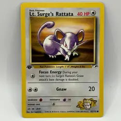 2000 Pokemon Gym Heroes 1st Edition NM Pick One! Complete your Set! - Image 3