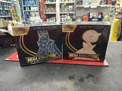 NEW Lot (2) Pokemon Mega Evolution ETB Elite Trainer Box Gardevoir & Lucario - Image 1