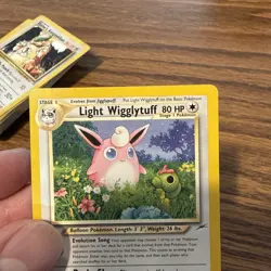2002 Pokemon Neo Destiny Light Wigglytuff 54/105 LP/mp Pokemon TCG - Image 3