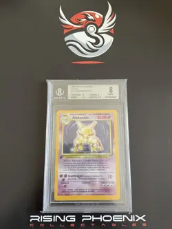 Rising Phoenix Pokemon - Alakazam 1/102 1 Edizione BGS 8 Set Base ITA Holo #2382 - Image 1