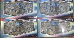 4x Pokemon Prismatic Evolutions Lucario EX and Tyranitar EX Premium Collection - Image 1