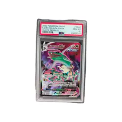 PSA 10 Gem Mint - Rayquaza VMAX Full Art Silver Tempest 2022 SWSH POKEMON - Image 1