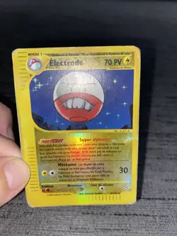 Carte Pokemon Electrode 8/147 Rare Reverse Aquapolis Wizard Francais Occasion - Image 3