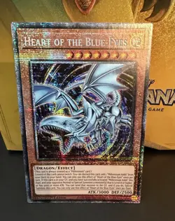 Yugioh Heart Of The Blue Eyes MP25-EN013 Starlight Rare 1st Edition - Image 1