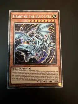 Yugioh Heart Of The Blue Eyes MP25-EN013 Starlight Rare 1st Edition - Image 2