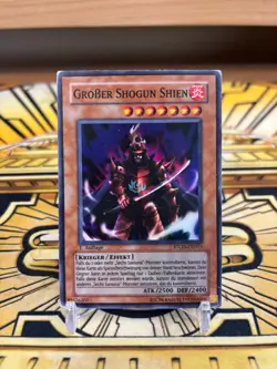 Yugioh Grosser Shogun Shien STON-DE013 Super Rare 1.Auflage - Image 1