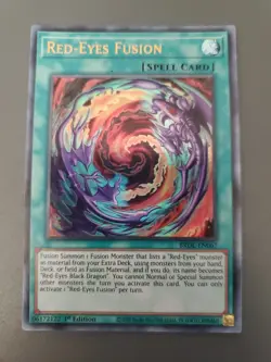 Yugioh Red-Eyes Fusion BROL-EN067 Ultra Rare 1st Ed NM - Image 1